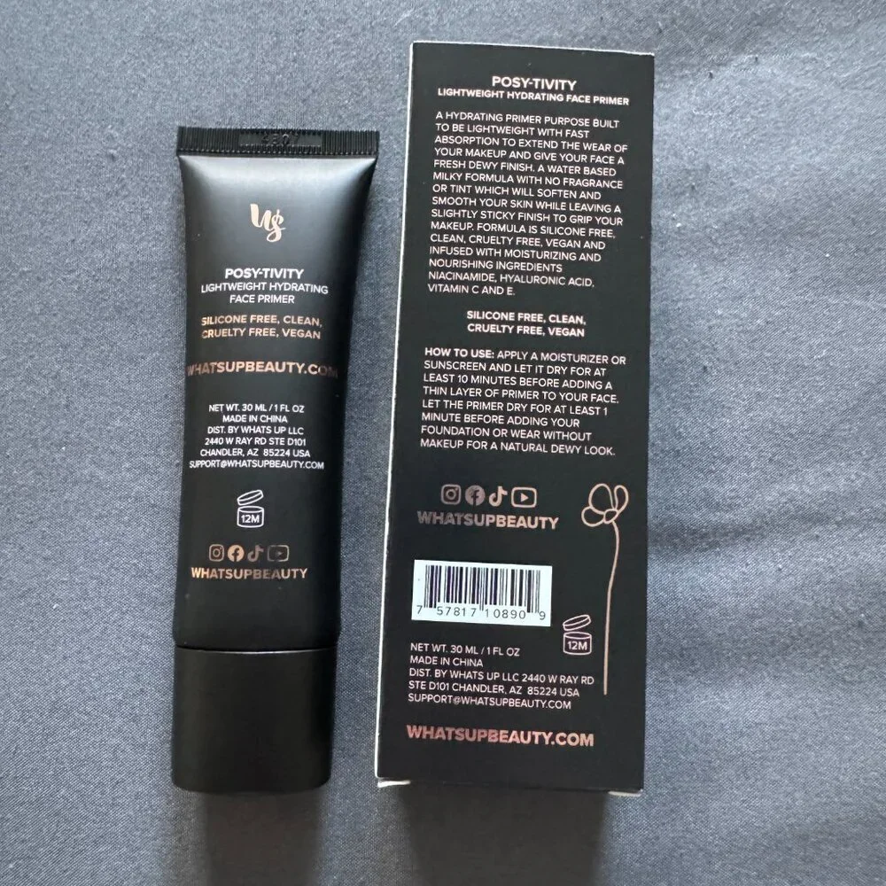 Whats Up Beauty | NEW Posy-tivity Lightweight Hydrating Face Primer, 30 ml